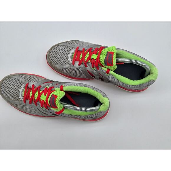Nike Dual Fusionlite Running Athletic Womens Shoes Grey Green Pink Size 8 - Picture 2 of 7